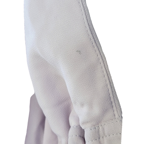 Show Me Your MuMu Luna Halter Maxi Dress Lavender Small Chiffon Flowy Boho - Picture 11 of 12